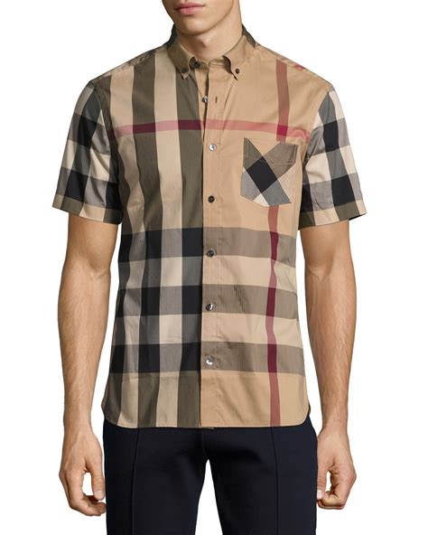 burberry short sleeve shirt women's|Burberry men's shirts clearance.